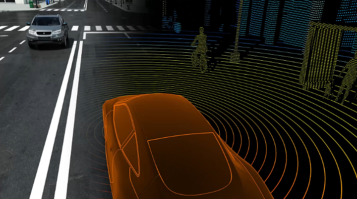 LiDAR-Konzept für autonomes Fahren